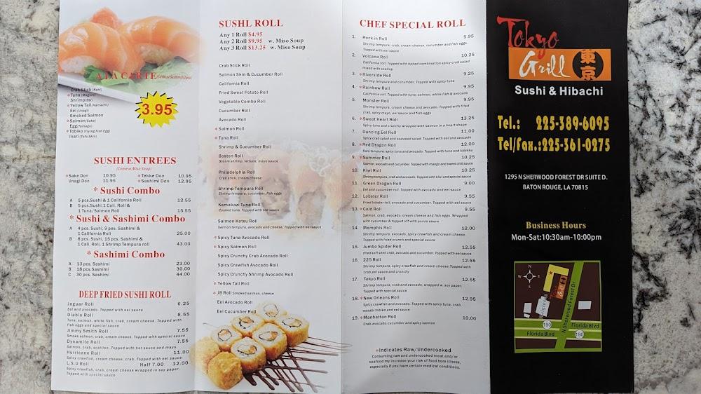 Tokyo Grill Sushi & Hibachi Menu image 3